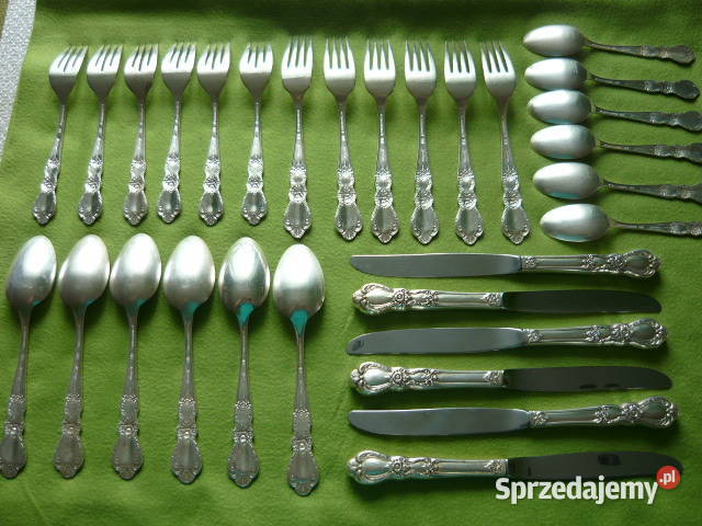Sztućce posrebrzane kolekcjonera 1847 Rogers