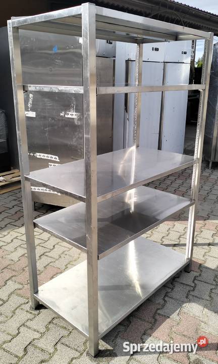 Regał gastronomiczny 4półkowy 113x60x180 wielkopolskie Słupia Kapitulna sprzedam