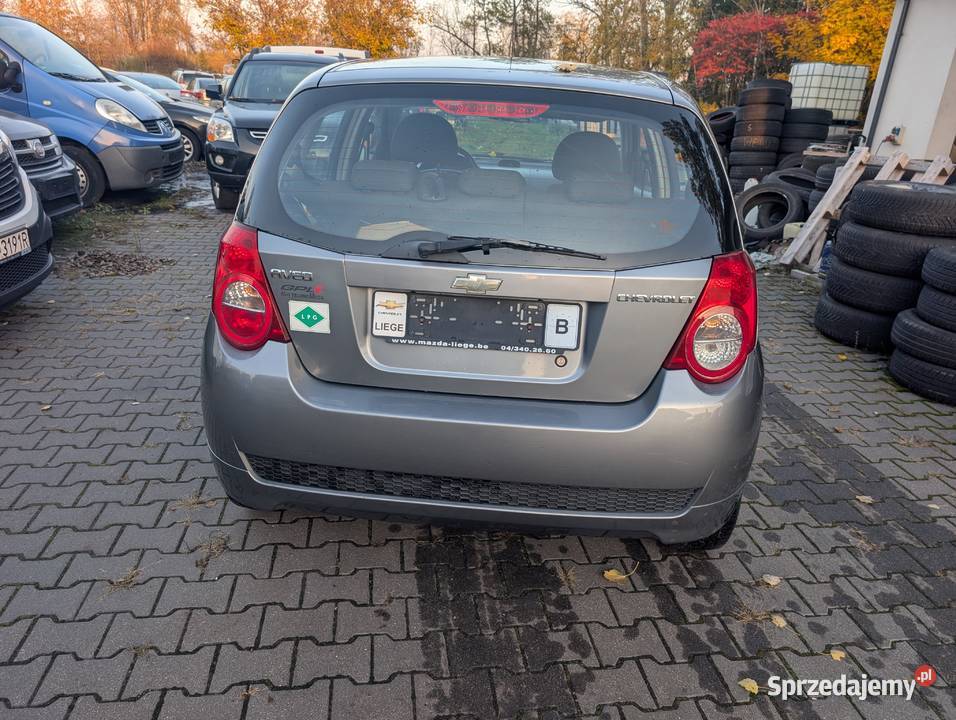 Chevrolet Aveo 12 Benzyna LPG 2009 r Bez korozji Góra Kalwaria