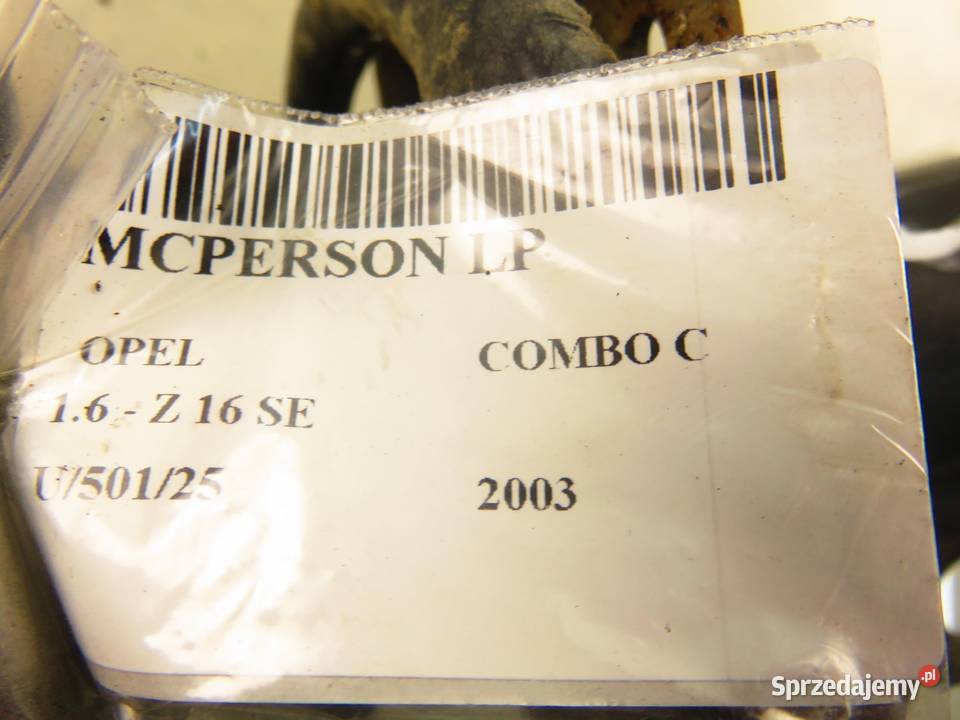 MCPERSON LEWY PRZEDNI OPEL COMBO C 16 8V małopolskie sprzedam