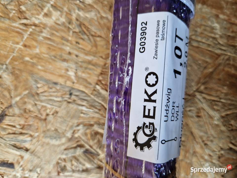 Zawiesie pasowe taśmowe 1T 2M 30mm Głogowa