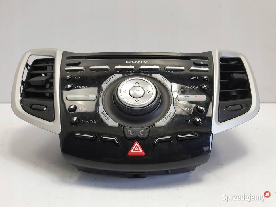 Ford Fiesta MK7 VII Lift RADIOODTWATRZACZ Panel Rudka