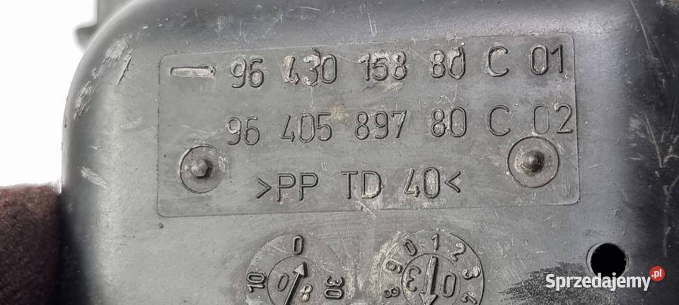 OBUDOWA FILTRA PEUGEOT 307 9643015880