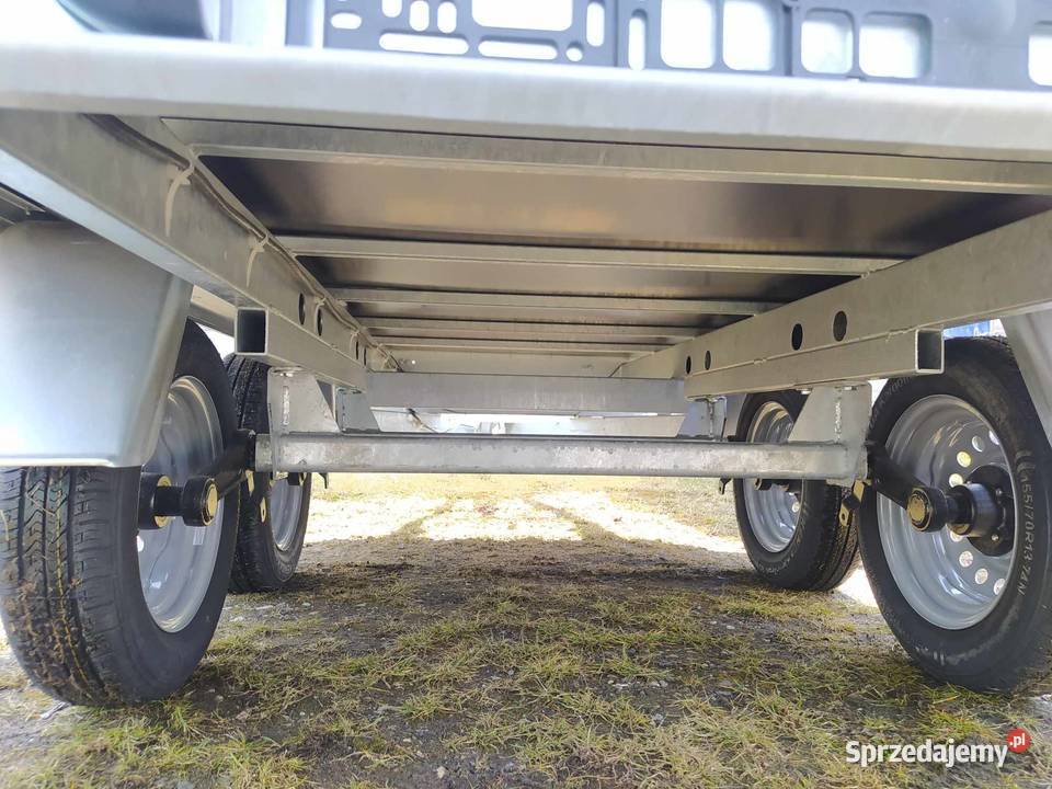 Przyczepa dwuosiowa platfo na kat B CARRO model towarowe lubelskie Lublin