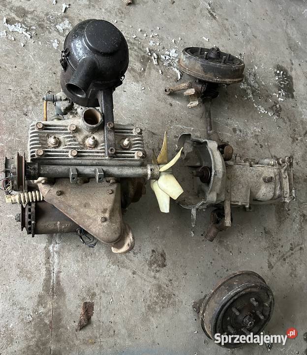 Silnik zespół napędowy Syrena 104 1966r Chełm