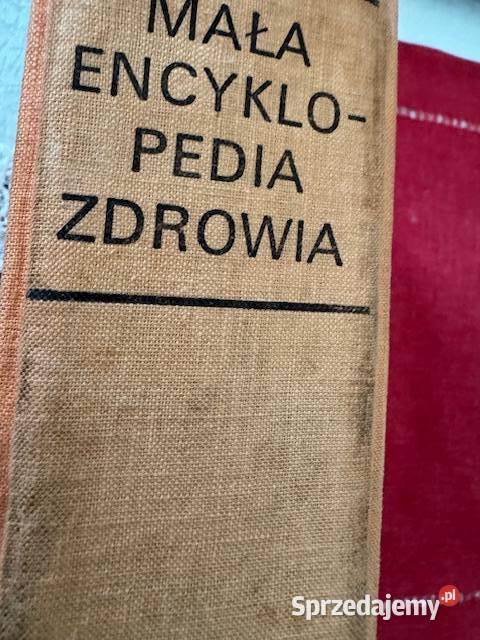 Mała Encyklopedia Zdrowia PWN z 1970r książka Antykwariat Częstochowa