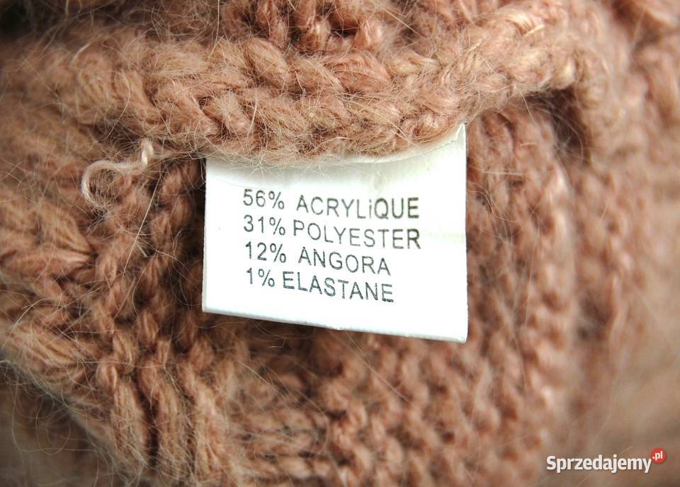 Czapka damska zimowa z angorą beż Lublin sprzedam