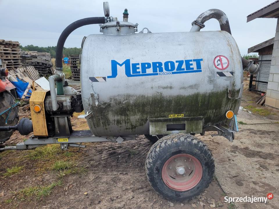 Beczka asenizacyjna meprozet 2500 l Pozostałe