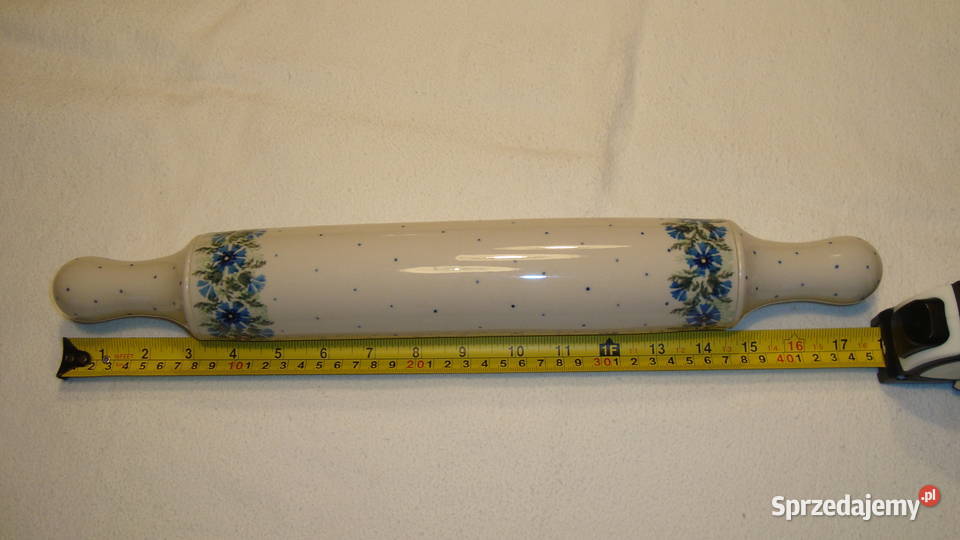 Wałek ceramiczny Bolesławiec dł45 Warszawa sprzedam