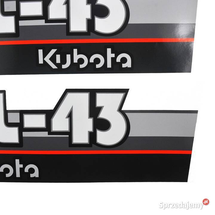 Naklejki Kubota GL43