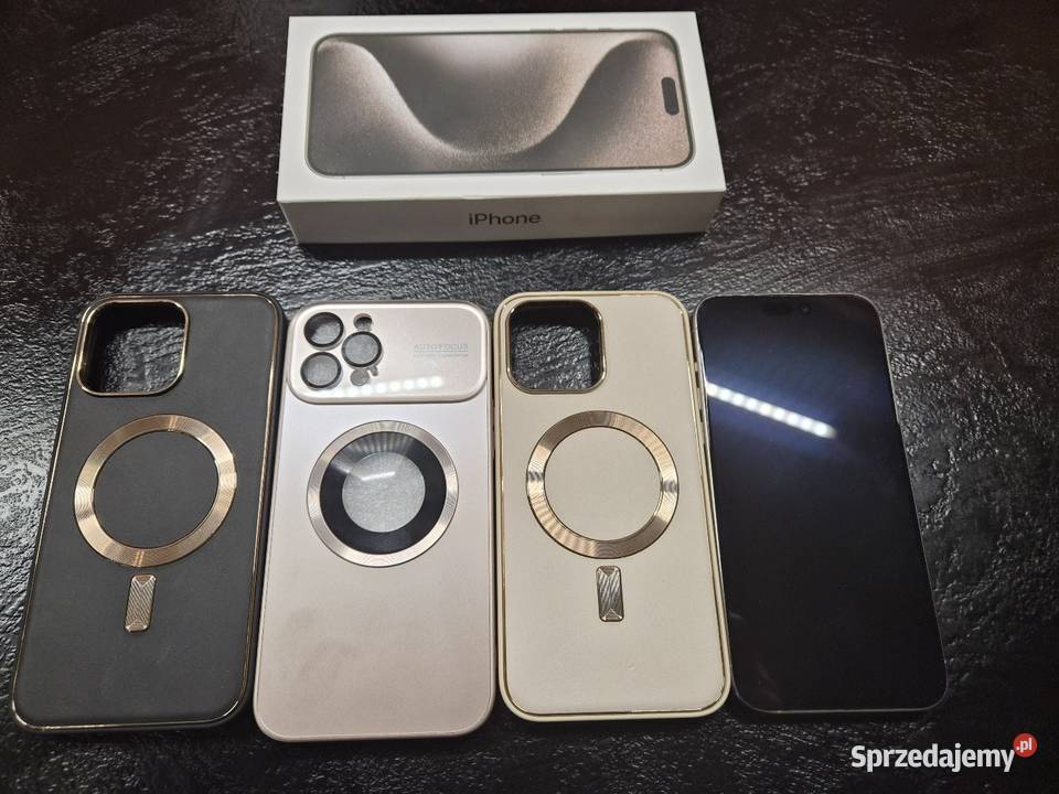 Apple iPhone 15 Pro 256GB WHITE TYTAN Pabianice