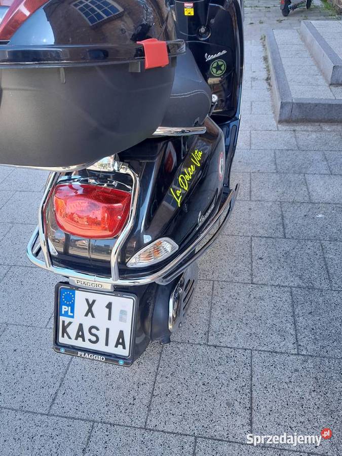 Vespa LX primavera orurowanie chromy gmole