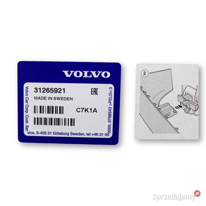 VOLVO XC70 zaślepka haka holowniczego OE Gadgety motoryzacyjne Bielany Wrocławskie