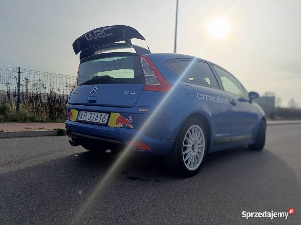 Citroen C4 niebieski małopolskie Kraków