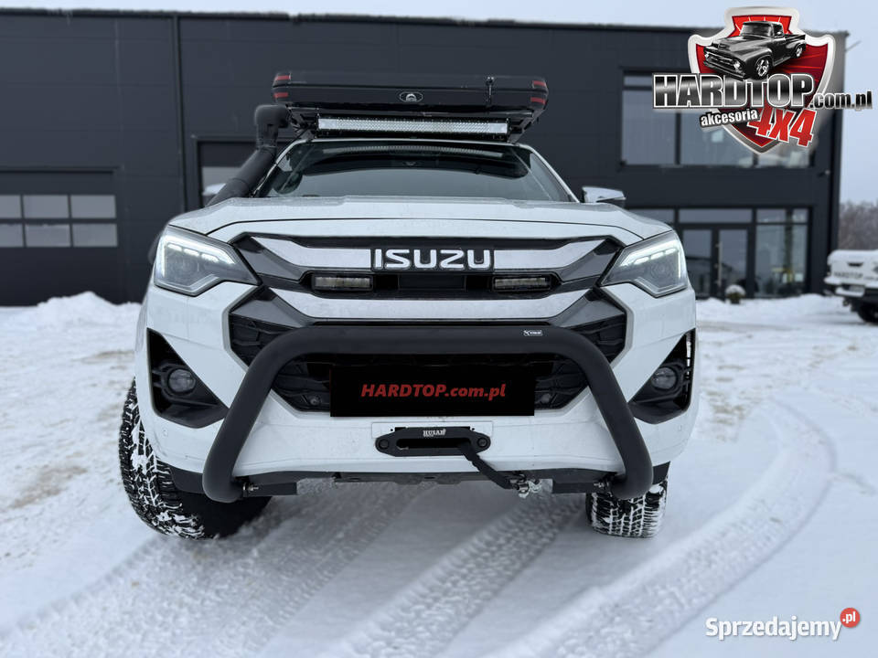 Orurowanie przednie bez poprzeczki CZARNE Isuzu Pasłęk