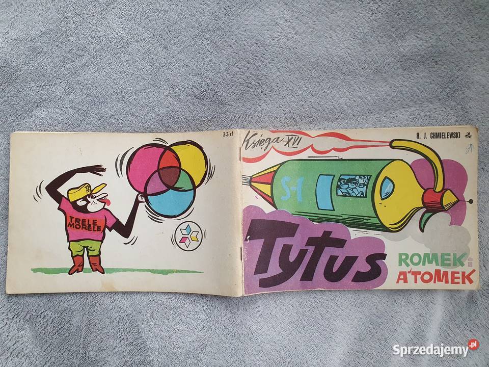 Tytus Romek i ATomek księga XVI wyd1 1981 pomorskie Gdynia sprzedam