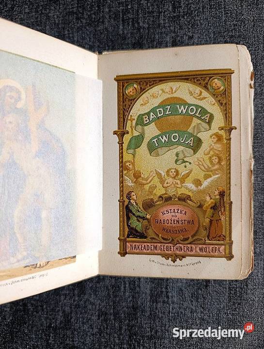Bądź wola twoja 1882 r Warszawa Ku czci i chwale
