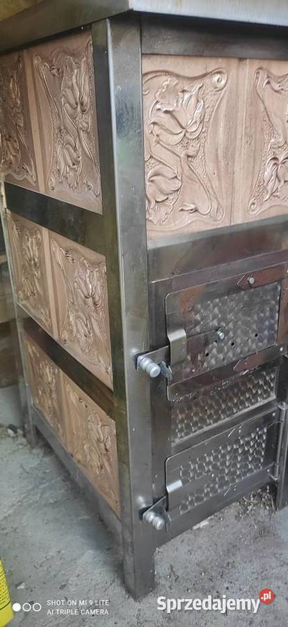 Piec kaflowy przenośny mało używany