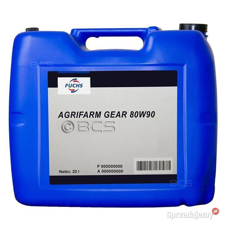 Olej przekładniowy Fuchs Agrifarm GEAR 80W90 20 Tajęcina