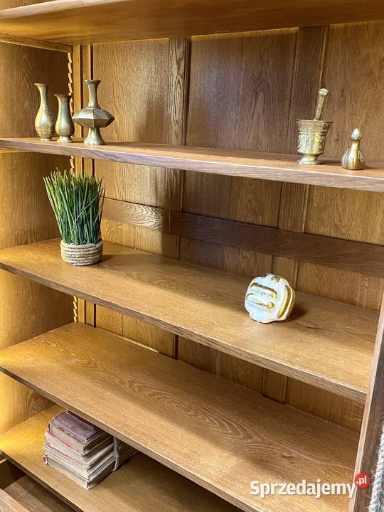 BIBLIOTEKA 2drzwiowa witryna antracyt Louis XV mazowieckie Warszawa