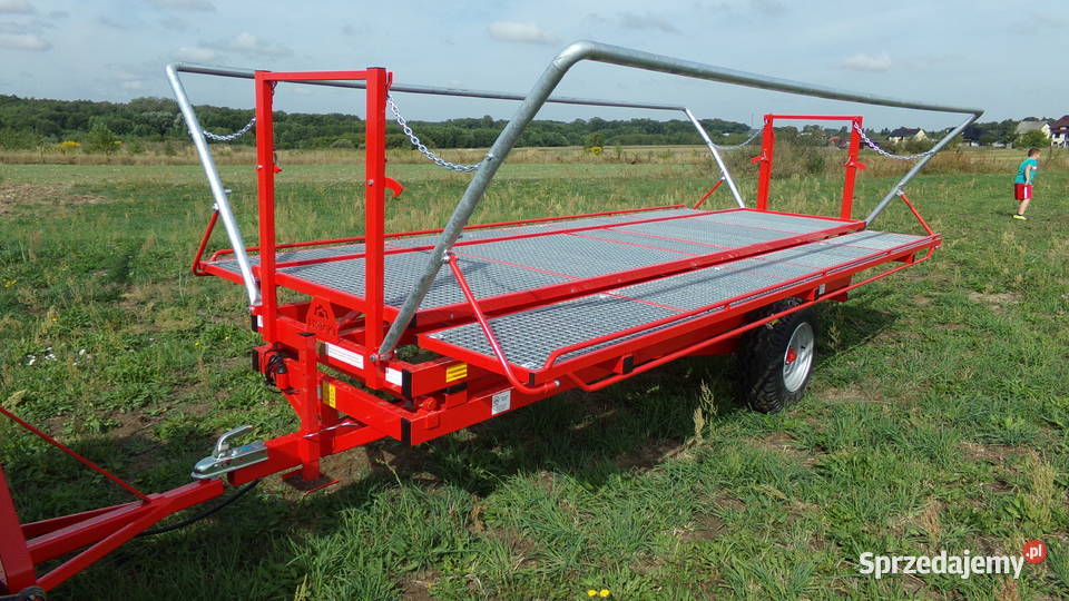 PRZYCZEPA DO ZBIORU OWOCÓW PLATFORMA SADOWNICZA Łowicz sprzedam