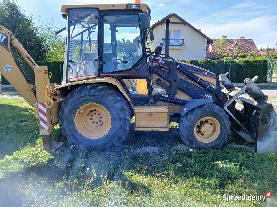 Koparko ładowania Cat 428c Tyczyn