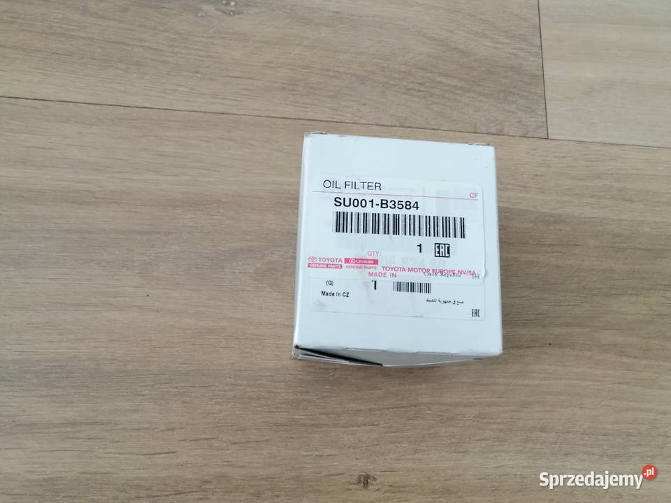 FILTR OLEJU TOYOTA PROACE PROACE CITY VERSO Oleju wielkopolskie Poznań sprzedam