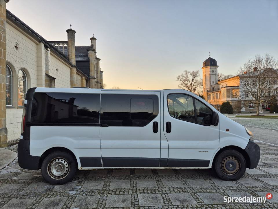 Zadbany Renault Trafic Long 19dCi 9 osobowy elektryczne szyby Lwówek Śląski sprzedam
