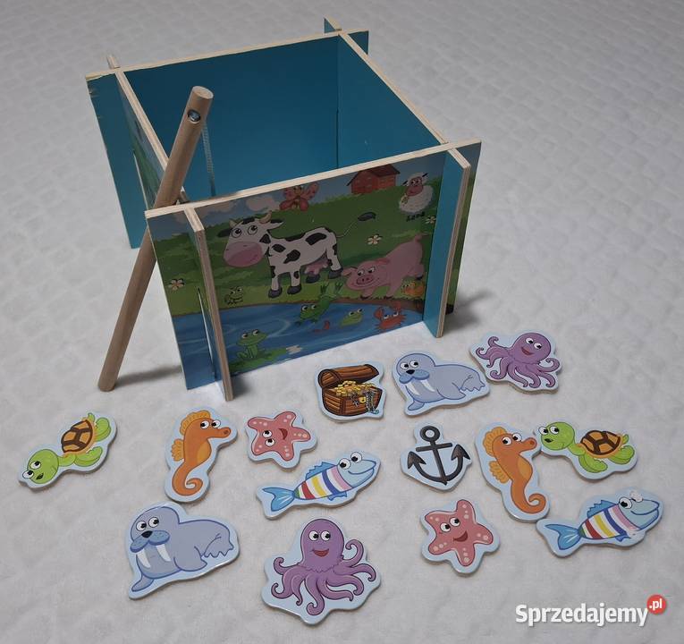 Łowienie rybek z magnesem gra zręcznościowa Edukacyjne Czeladź