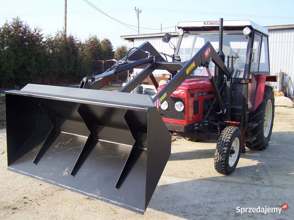 Ładowacz czołowy 3 sekcyjny TUR do ciągników T25 nieuszkodzony Pozostałe Żurawica