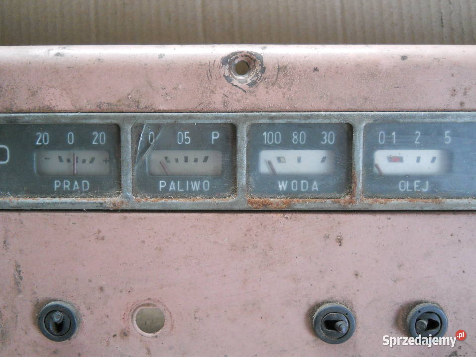 Deska rozdzielcza Żuka deski rozdzielcze, konsole Wyposażenie wnętrza Biecz