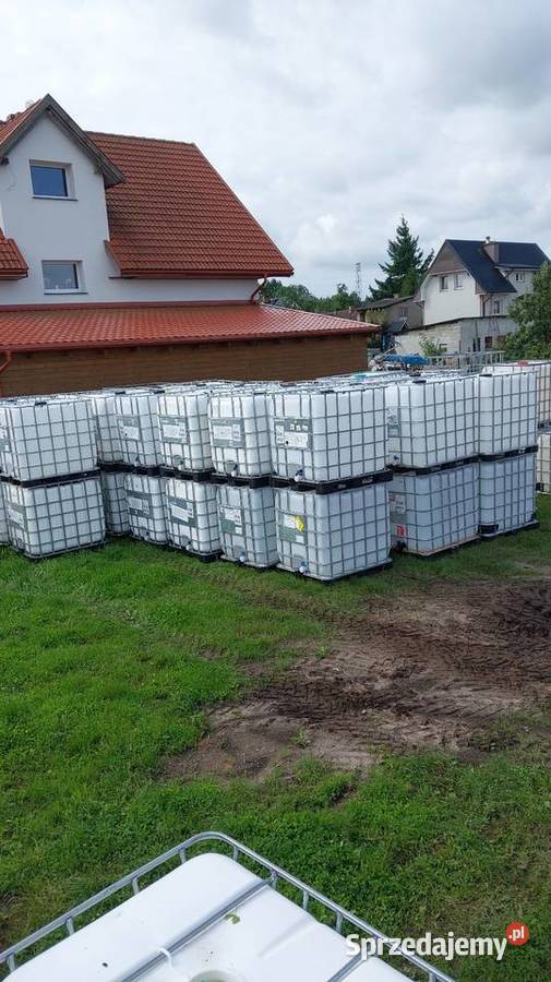 Zbiornik 1000l MAUZER SPOŻYWCE do MORSOWANIA Mirachowo sprzedam
