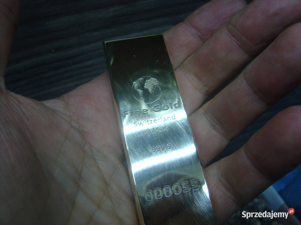 sztabka złota gadżet Bydgoszcz