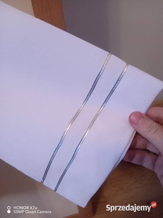 Alba komunijna chłopięca krótka z oblamówką Kielce