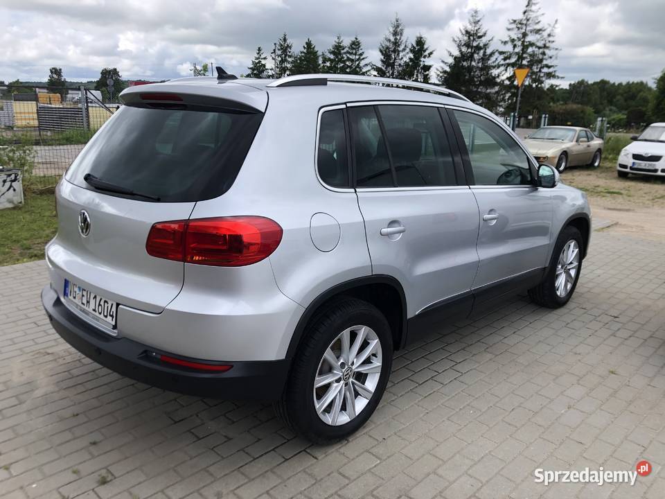 VW TIGUAN 4X4 20 TDI 140 Klima 6 biegów 160TKM pierwszy właściciel Lębork