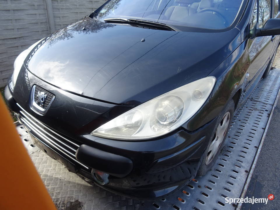 Peugeot 307 lift maska zderzak przedni kratka osobowe Maski łódzkie Wieluń