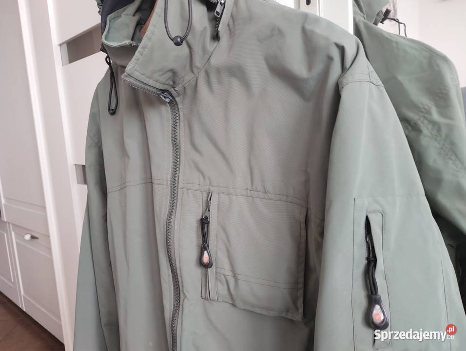 Kurtka zielona wędkarska myśliwska na grzyby Szczecin