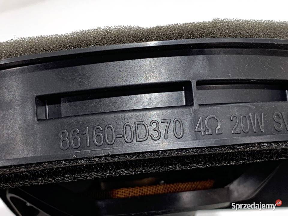 GŁOŚNIKI KOMPLET TOYOTA CHR 861600D370 Crossover