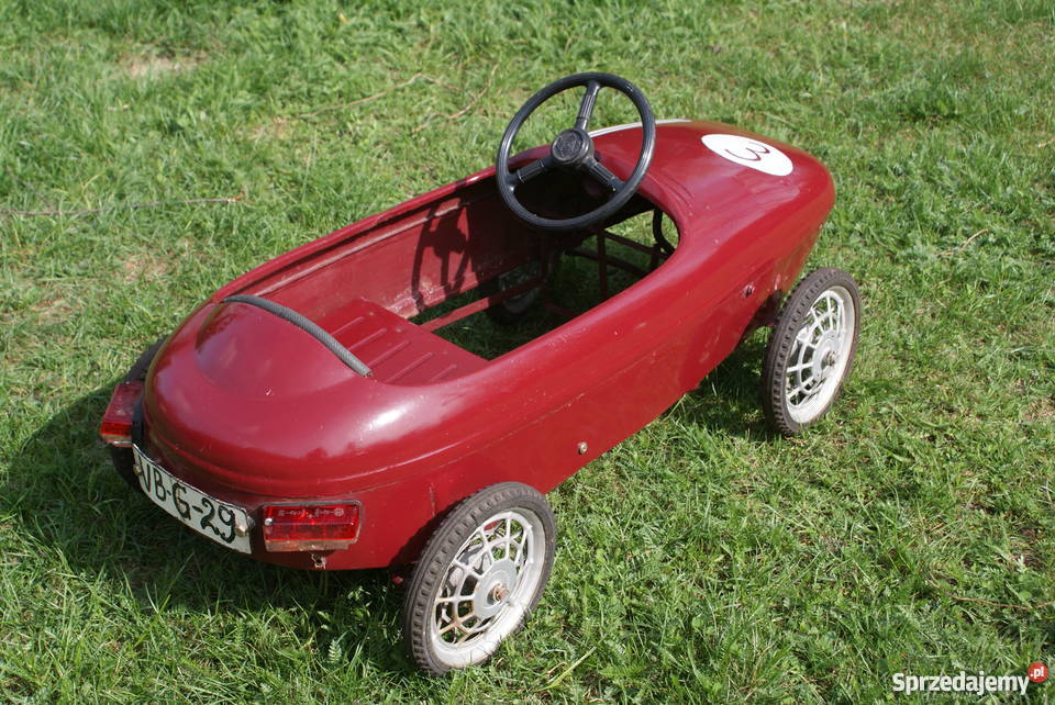 Stary kolekcjonerski samochód na pedały lata Pozostałe sprzedam