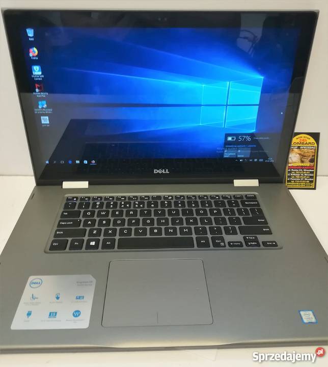 Dell Inspiron 15 5578 Ideał i5 7200 8GB 256 SSD Liczba rdzeni 2 dolnośląskie Wrocław
