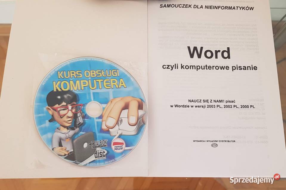 Płyta CD z serii Kurs obsługi komputera 4 sztuki Zielona Góra