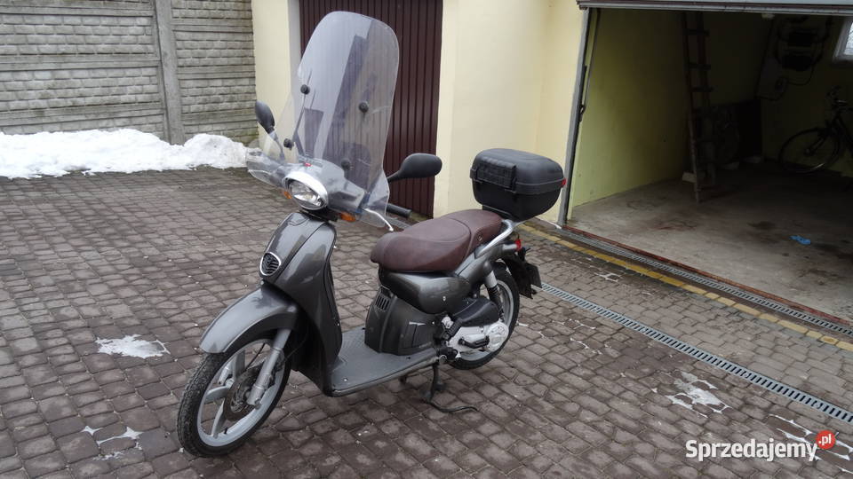 Włoski Skuter Aprilia Scarabeo świętokrzyskie Łomno