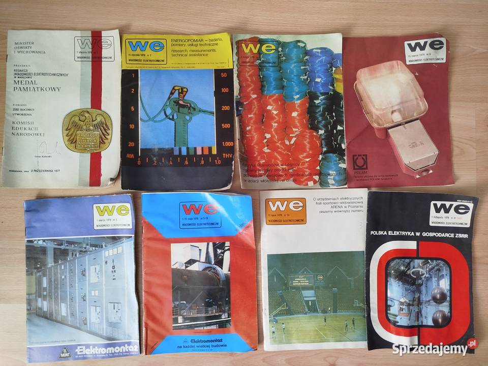 Czasopisma Wiadomości Elektrotechniczne 197879 Opole sprzedam