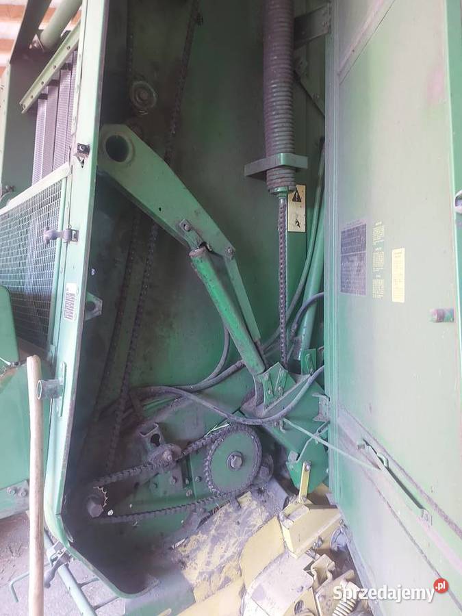 Prasa John Deere 550 siatka sznurek John Deere Rolujące (belujące) lubelskie Bodaczów