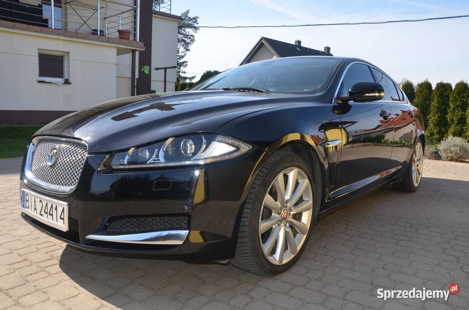 Jaguar XF Premium 30 V6 Benzyna 380 4x4 2013r automatyczna Białystok