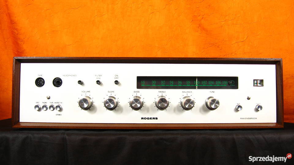 UNIKAT 1971r ROGERS RAVENSBROOK Wzmacniacz Świebodzice