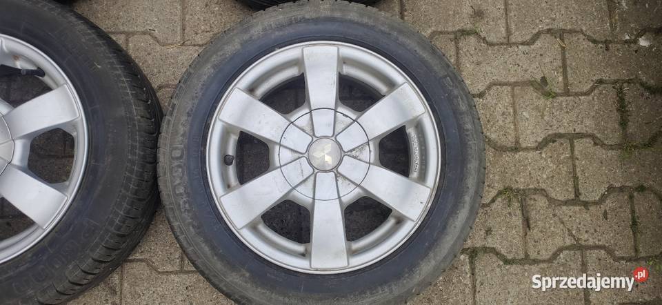 Felgi alu 4x100 14 opony letnie 18560 Mitsubishi zachodniopomorskie Godków