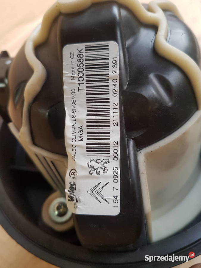 Citroen C3 Picasso lift dmuchawa wentylator osobowe Legnica