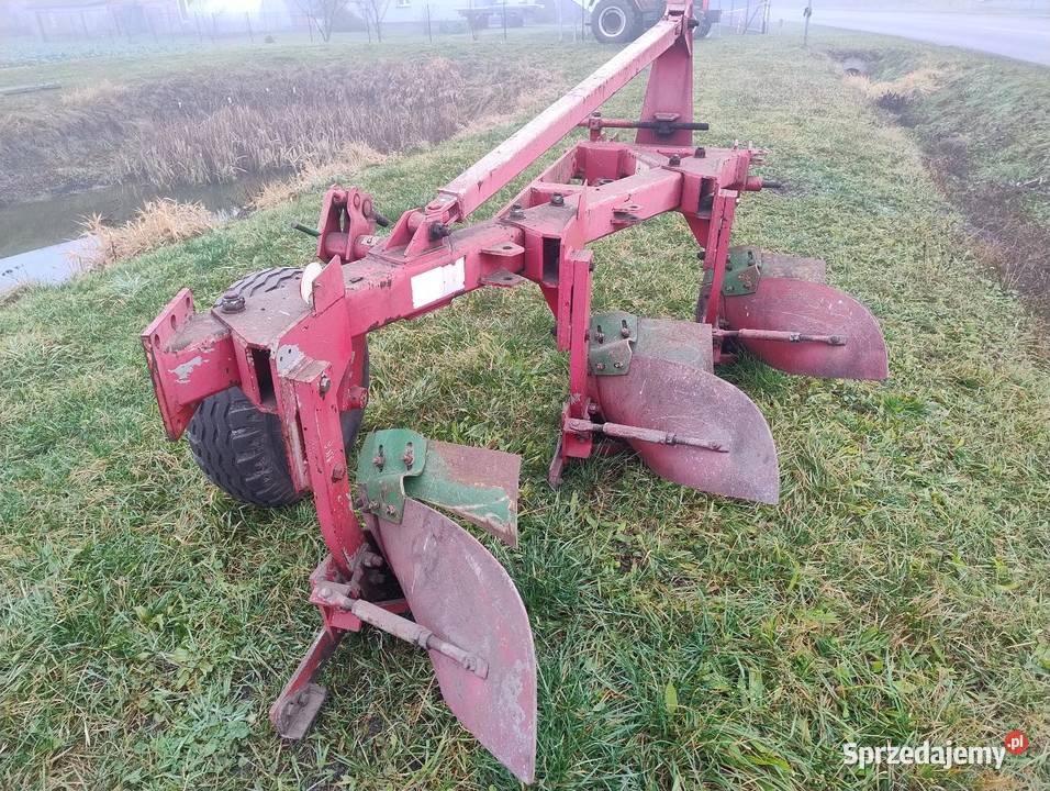 Pług 3 skibowy Unia Tur nieuszkodzony Kopina