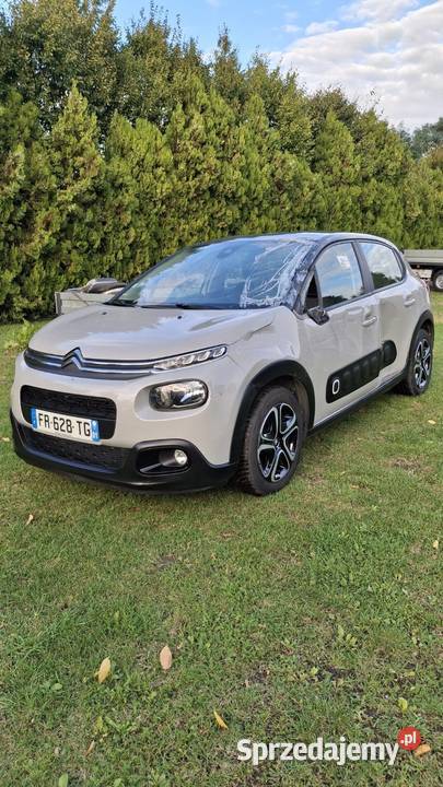 Citroen C3 III 12 Benzyna 2020 wielkopolskie Ostrów Wielkopolski